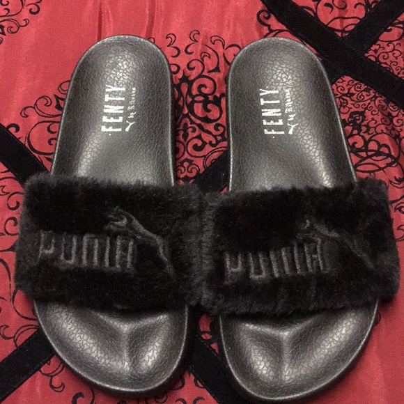 rihanna puma slides size 5